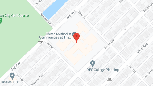 Map of the neighborhood around United Methodist Communities The Shores