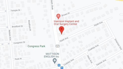Map of the neighborhood around Harrison Lodge