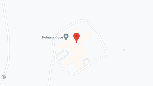 Map of the neighborhood around Putnam Ridge