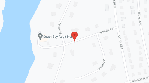 Map of the neighborhood around South Bay Adult Home