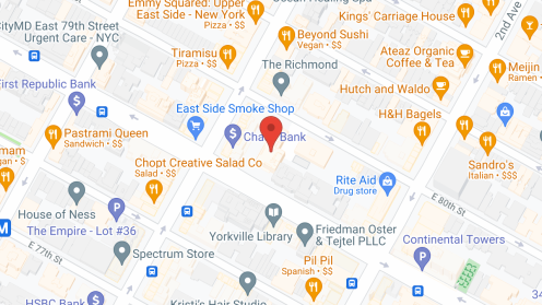 Map of the neighborhood around De Witt Nursing Home