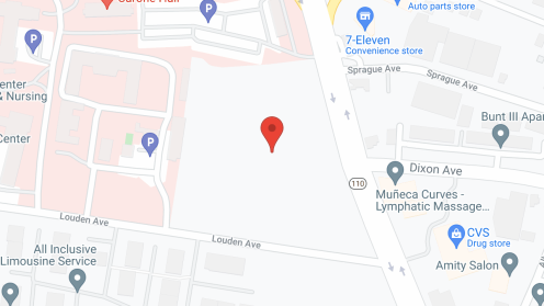 Map of the neighborhood around Brunswick Hospital Ctr Inc