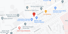Sunrise of Glen Cove in google map
