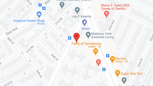 Map of the neighborhood around Dry Harbor Nursing Home