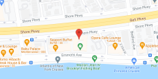 Sunrise of Sheepshead in google map