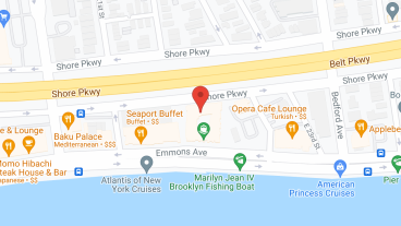 Sunrise of Sheepshead in google map