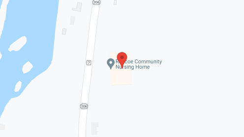 Map of the neighborhood around Roscoe Community Nursing Home
