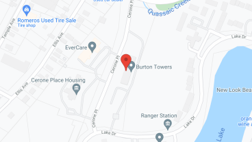 Burton Towers in google map