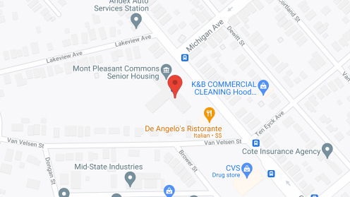 Map of the neighborhood around Mont Pleasant Commons