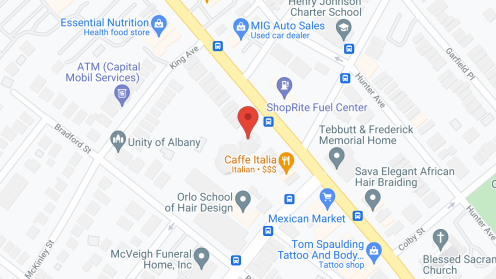 Map of the neighborhood around Westview Center