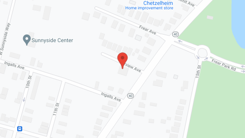 Map of the neighborhood around Troy Adult Home