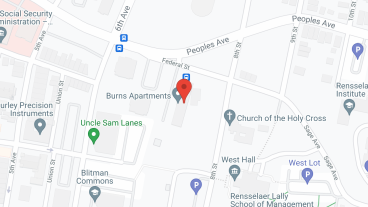 Burns Apartments in google map