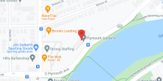 Plymouth Gardens in google map