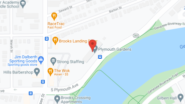Plymouth Gardens in google map