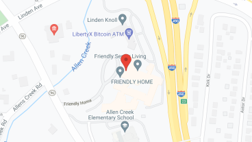 Linden Knoll in google map