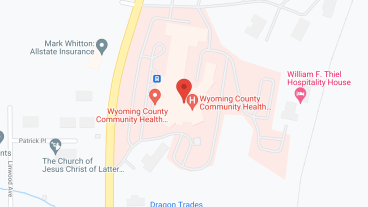 Wyoming County Nursing Fclty in google map