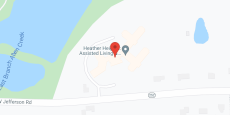 Heather Heights of Pittsford in google map