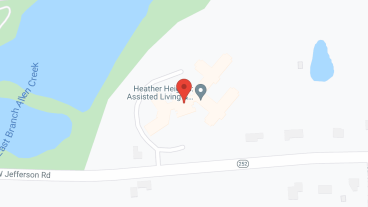 Heather Heights of Pittsford in google map