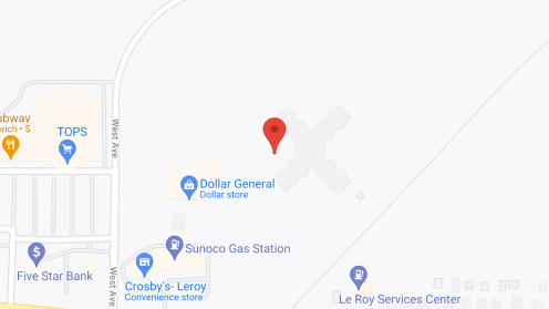 Map of the neighborhood around The Greens