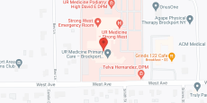 Strong West Emergency Department in google map