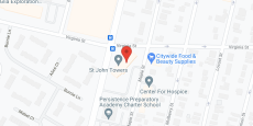 St John Towers in google map