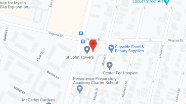 St John Towers in google map