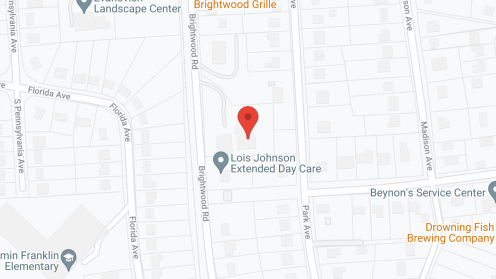 Map of the neighborhood around Woodcliffe Manor - CLOSED