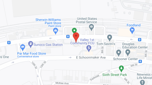 Map of the neighborhood around Westgate Manor