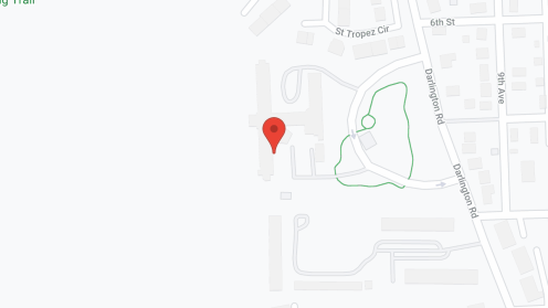 Map of the neighborhood around Franciscan Manor