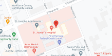 St Josephs Hospital/Snf in google map