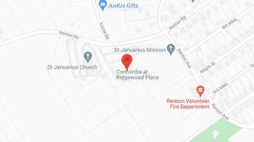 Concordia at Ridgewood Place in google map