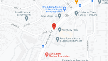 Allegheny Place in google map