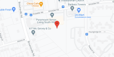 Paramount Senior Living at South Hills in google map