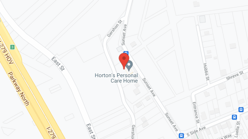 Map of the neighborhood around Personal Care Home