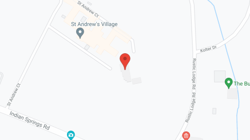 Map of the neighborhood around St. Andrews Village
