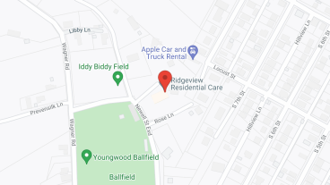 Ridgeview Residential Care in google map