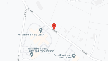 William Penn Care Center in google map