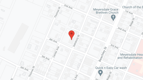 Map of the neighborhood around Johnson's Personal Care Home