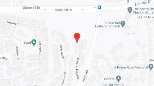 Map of the neighborhood around San Clemente Villas By the Sea