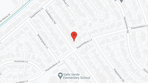 Map of the neighborhood around The Arlene II