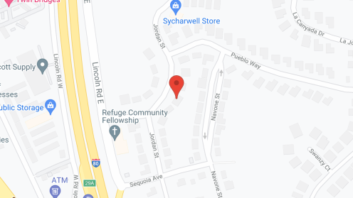 Map of the neighborhood around Broad Spectrum Care Home