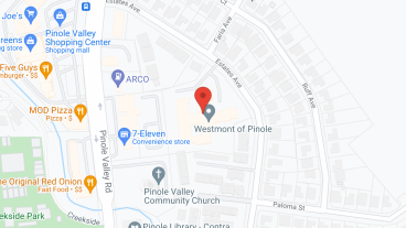 Westmont of Pinole in google map