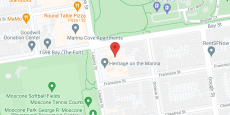 Heritage on the Marina, a CCRC in google map