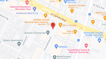 Sunrise of Sunnyvale in google map