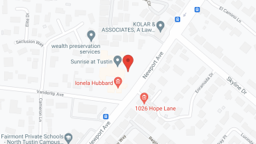 Ivy Park at Tustin in google map