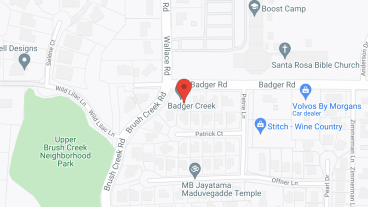 Badger Creek in google map