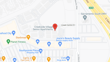 Creekside Village Apts in google map