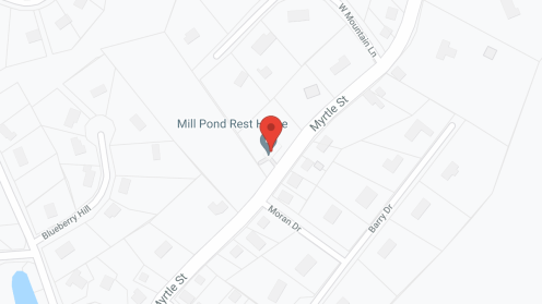 Map of the neighborhood around Mill Pond Rest Home