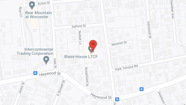Blaire House of Worcester in google map