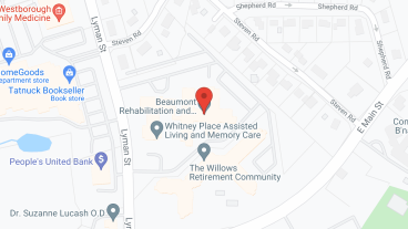 Beaumont Rehabilitation -Westborough in google map